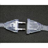 Sarı Işıklı Yıldız Perde Led – 3 Metre Dekoratif Aydınlatma Işık Zinciri