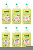 U Green Clean Organik Portakal Yağlı Baby Biberon Emzik Temizleyici 500 ml 6'lı set