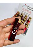 Türk Bayraklı Kırmızı Metal Kasa Çakmak /pürmüzlü -329b