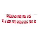 400 Adet İpli Mini Ata Bayrağı 8 cm X 13 cm