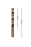 MTE 4,5mm Paslanmaz Matkap Ucu Altın Seri HSS-E DIN 338