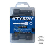 Kupa Tyson Manyetik Somun Sıkma Adaptörü - 8 mm. - 4.5 cm. - 2 Adet