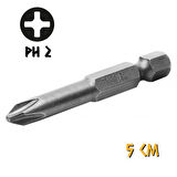 Kupa Tyson Bits Uç Seti 4 Parça - PH2 - PZ2 - DÜZ - TORK - 5 cm.