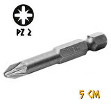 Kupa Tyson Bits Uç Seti 4 Parça - PH2 - PZ2 - DÜZ - TORK - 5 cm.