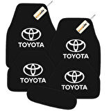 Siyah Renk Toyota Uyumlu Oto Halı Paspas 5 Parça – Su Geçirmez, Kaymaz ve Şık Tasarım