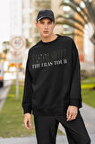 Taylor Swift The Eras Tour Yazılı Unisex Oversize Şarkıcı Sweatshirt