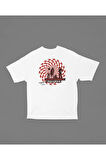 Paranoid Black Sabbath Müzik Grubu Baskılı Unisex Tişört, Oversize Rock Metal Tişört