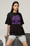 Black Sabbath Master Of Reality Yazılı Unisex Oversize Müzik Grubu Tişört