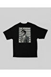 Rap Müzik Şarkıcısı The Weekend Baskılı Unisex Oversize Tişört