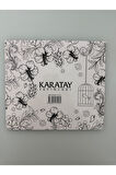 Düşler Sokağı Her Yaş İçin Mandala Boyama Karatay Yayınevi