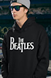 The Beatles Müzik Grubu Yazılı Unisex Oversize Hoodie