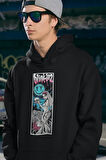 Blink-182 Baskılı Unisex Oversize Hoodie
