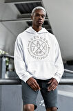 Rock Metal Müzik Grubu Baskılı Unisex Oversize Avenged Sevenfold Hoodie