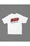Never Give Up Yazılı Unisex Tişört, Oversize You Are Doing Awesome Tişört