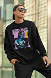 Travis Scott Baskılı Unisex Oversize Rapper Sweatshirt