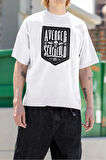 Avenged Sevenfold Müzik Grubu Baskılı Unisex Tişört, Oversize Rock Metal Tişört