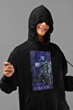 Smoker Omen Baskılı Unisex Oversize Vvalorant Hoodie