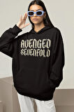 Avenged Sevenfold Baskılı Unisex Oversize Rock Metal Müzik Grubu Hoodie
