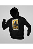 Batman Baskılı Unisex Oversize DC Hoodie