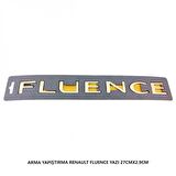 mefsa Renault Fluence Bagaj Yazısı Arma Yapıştırma 27CMX2.9CM
