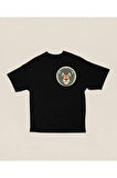 Minimalist Aslan Lion Baskılı Unisex Oversize Tişört