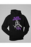 Black Sabbath Baskılı Unisex Oversize Rock Metal Hoodie