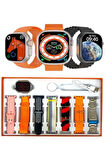 Watch Ultra 8 Ultra 7 in 1 (7 Kordonlu Akıllı Saat) 49 Mm Smart Watch