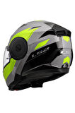 SCOPE 2 DURIA GRİ-NEON SARI KASK