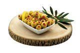 Biber Dolgulu Yeşil Zeytin - 1 KG Paket
