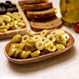 DİLİMLİ YEŞİL ZEYTİN - 500 gr Paket