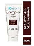 Rose Shampoo - Güçlendirici Ve Parlaklık Verici Gül Özlü Organik Şampuan 200 ml