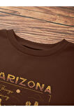 Unisex Arizona Bisiklet Yaka Sweatshirt