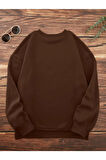 Unisex Arizona Bisiklet Yaka Sweatshirt