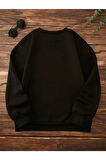 Unisex Arizona Bisiklet Yaka Sweatshirt