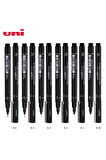 uni ball pin 0.2-0,05-0,3 Teknik Çizim Kalemi Siyah