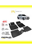 Bmw 1 Serisi F20 2011-2017 Uyarlanabilir Havuzlu Paspas