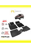 Kia Sorento 2002-2009 Uyarlanabilir Havuzlu Paspas