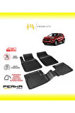 Kia Sportage 4 2016-2021 Uyarlanabilir Havuzlu Paspas