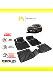 Mercedes GLA Serisi X156 2013-2019 Uyarlanabilir Havuzlu Paspas