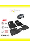 Mitsubishi Pajero SUV 2000-2006 Uyarlanabilir Havuzlu Paspas
