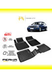 Bmw 3 Serisi E90 2005-2010 Uyarlanabilir Havuzlu Paspas