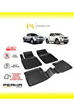 Nissan Sky Star NP300  1998-2015 Uyarlanabilir Havuzlu Paspas