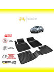 Opel Corsa D 2007-2014 Uyarlanabilir Havuzlu Paspas