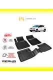 Seat Ibiza 4 2009-2017 Uyarlanabilir Havuzlu Paspas