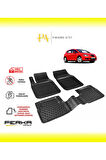 Seat Leon 2 2006-2012 Uyarlanabilir Havuzlu Paspas