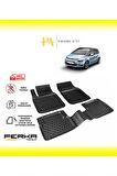 Citroen C4 Picasso 2013-2016 Uyarlanabilir Havuzlu Paspas