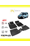 Citroen Nemo 2008 ve Üstü Uyarlanabilir Havuzlu Paspas