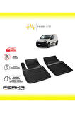 Fiat Fiorino Ön 2 Parça 2008 ve Üstü Uyarlanabilir Havuzlu Paspas