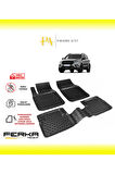 Ford Kuga 1 2008-2012 Uyarlanabilir Havuzlu Paspas