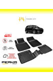 Ford Kuga 2 2012-2019 Uyarlanabilir Havuzlu Paspas